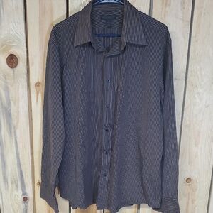 Mens Express Design Studio Dress Shirt Size XXL Office Casual